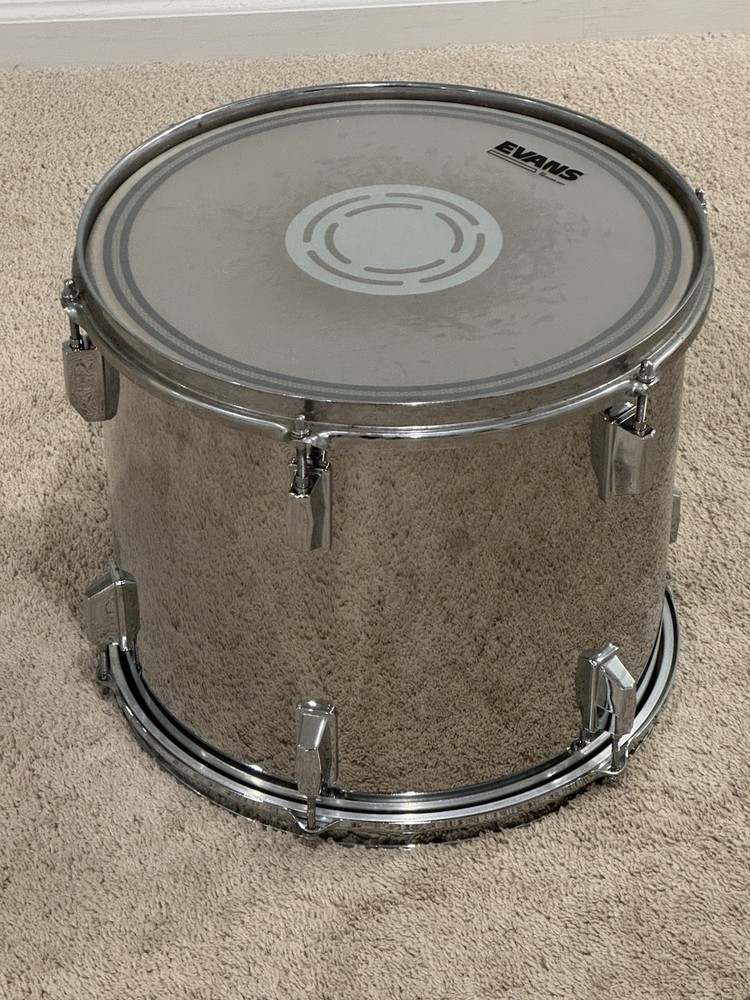 Pearl Export 14 X 12” Chrome Rack Tom Drum Drumset Set