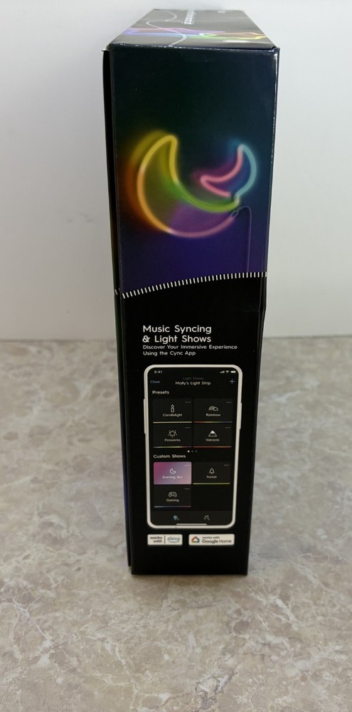 GE Cync Dynamic Effects Neon-Shape Smart Light 16 ft (3 pack)