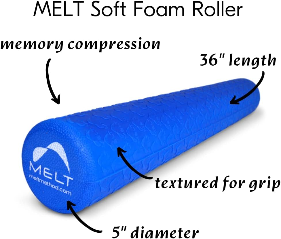 MELT Soft Foam Roller 36 Inch Low Density Body Roller
