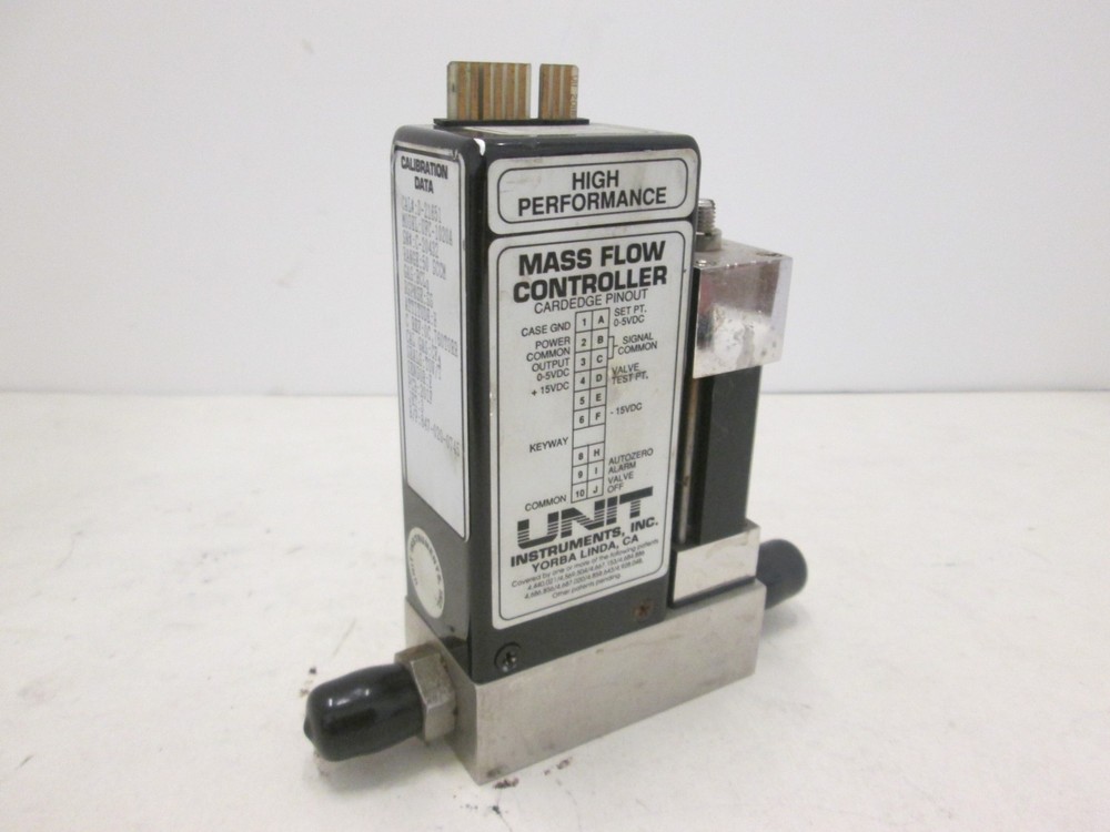 Unit UFC-1020A, Mass Flow Controller MFC, BCL3, 50 SCCM, Used