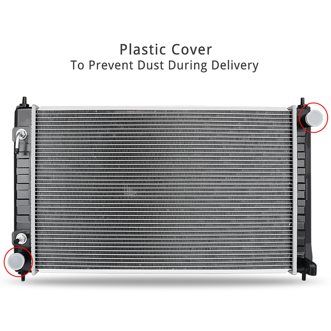 CU2988 Radiator for 2007-2018 Nissan Altima 2009-2019 Maxima 2.5L L4 3.5L V6