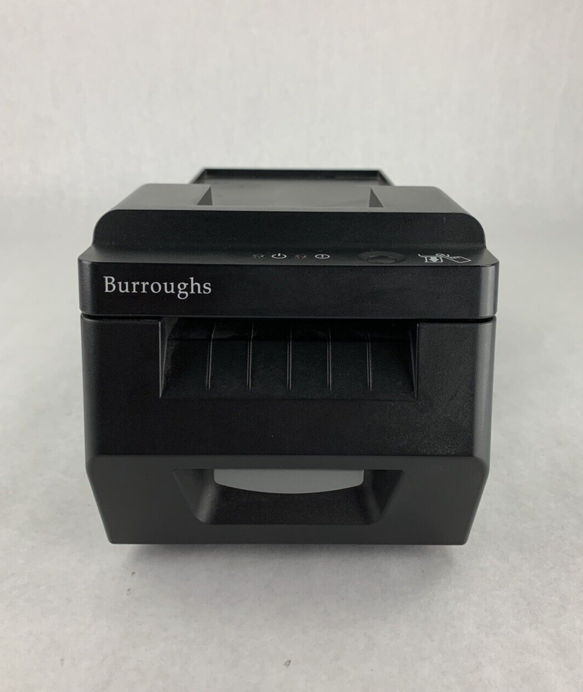 Burroughs SRN2PTR-USB ReceiptNOW Digital Check Printer Tested No PS