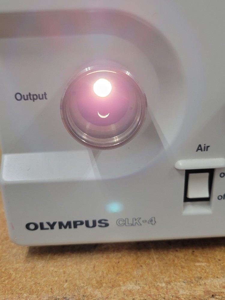 Olympus CLK-4 Endoscopic Halogen Light Source as pictured working nice condition