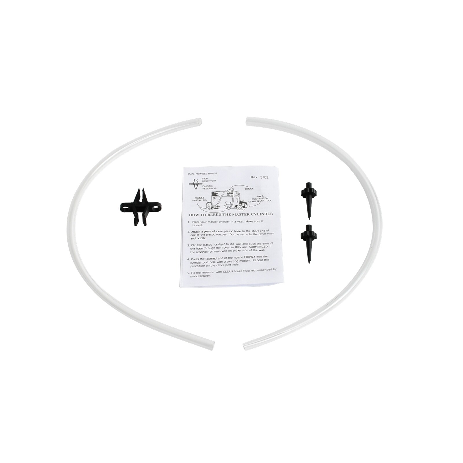 7" Street Hot Rod Power Brake Booster & Master Cylinder Brakes Custom Car Chrome