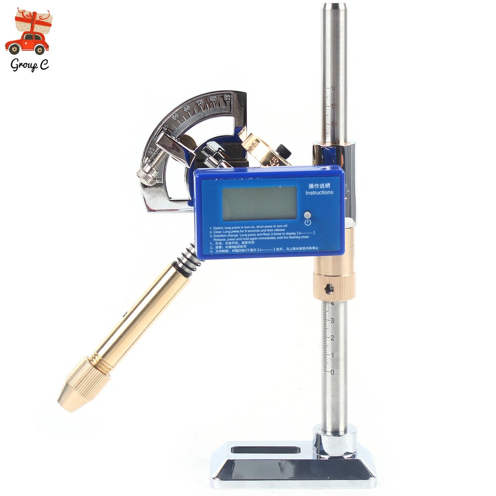 Digital Display Angle Manipulator Gem Faceting Machine Angle Polishing Handle