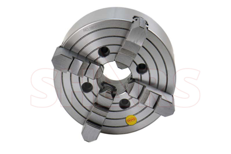 SHARS 8" 4 Jaw Independent Lathe Chuck with TIR Certification NEW R[