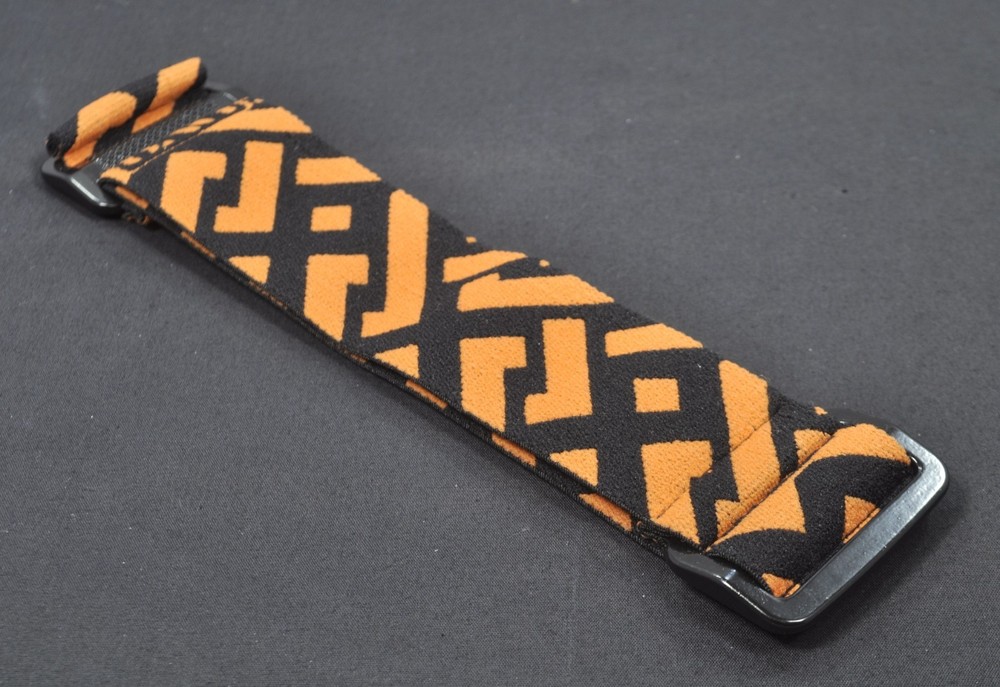 DV8 Proflex Goggle Strap - Square Knot - Orange/Black