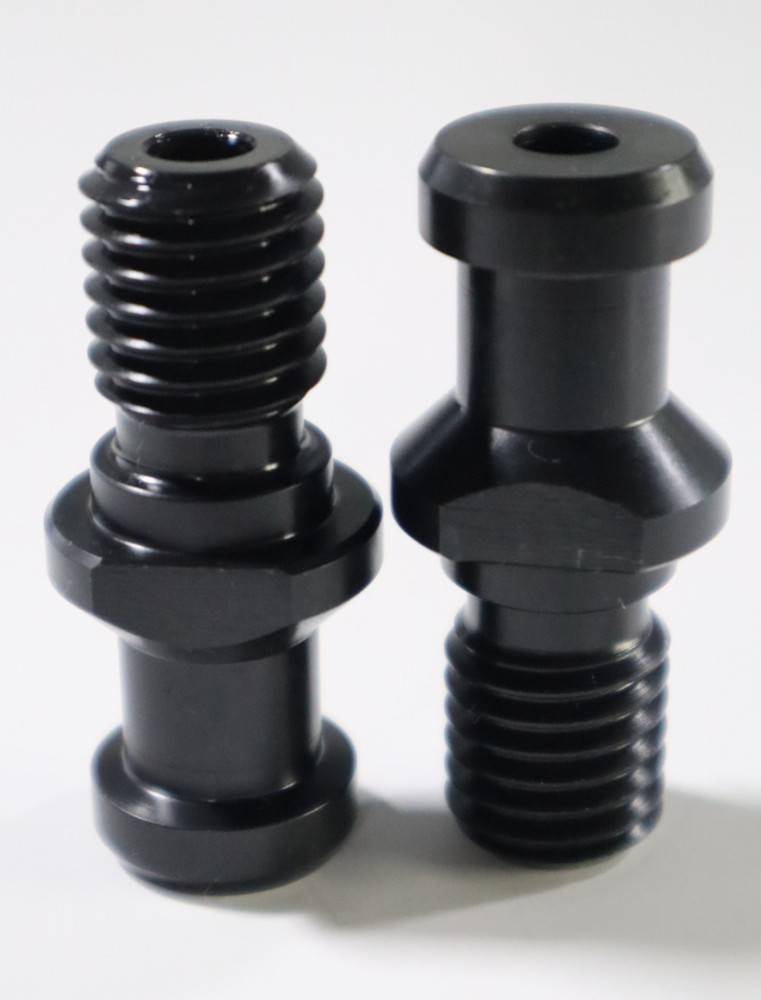 2 pcs, TJ DAVIES, PSC 470-15 COOLANT-THRU CAT 40 PULL STUD