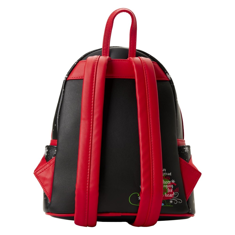 Loungefly ELF CLAUSOMETER Light UP MINI Backpack Standard, Multicolored