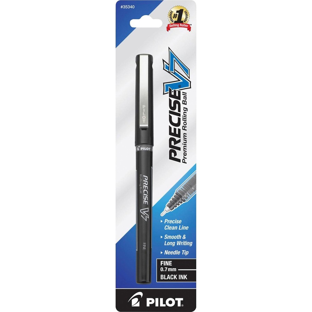 Pilot PIL35340 Precise Pen 0.7mm Black Ink Fine Point