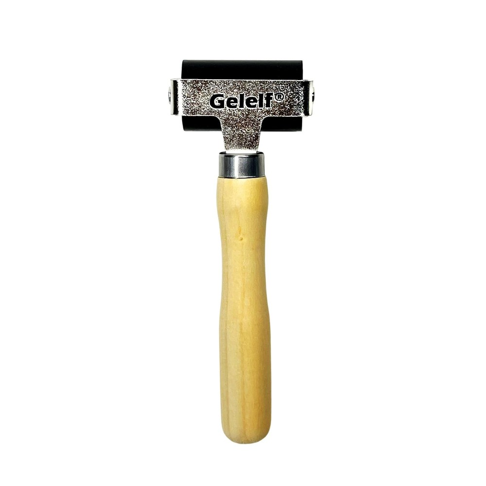 Smooth Peeling Brayer Roller - Wood Hand Roller Rollers Ink Roller Tape Rolle...