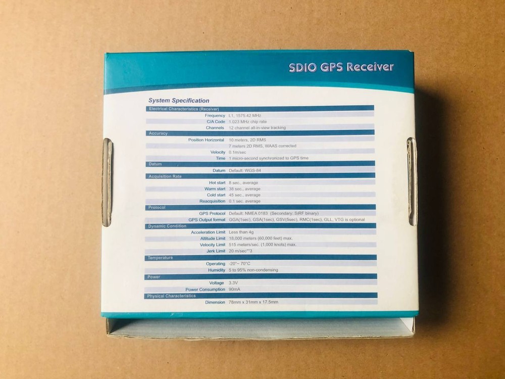 SDIO GPS RECEIVER SD-501