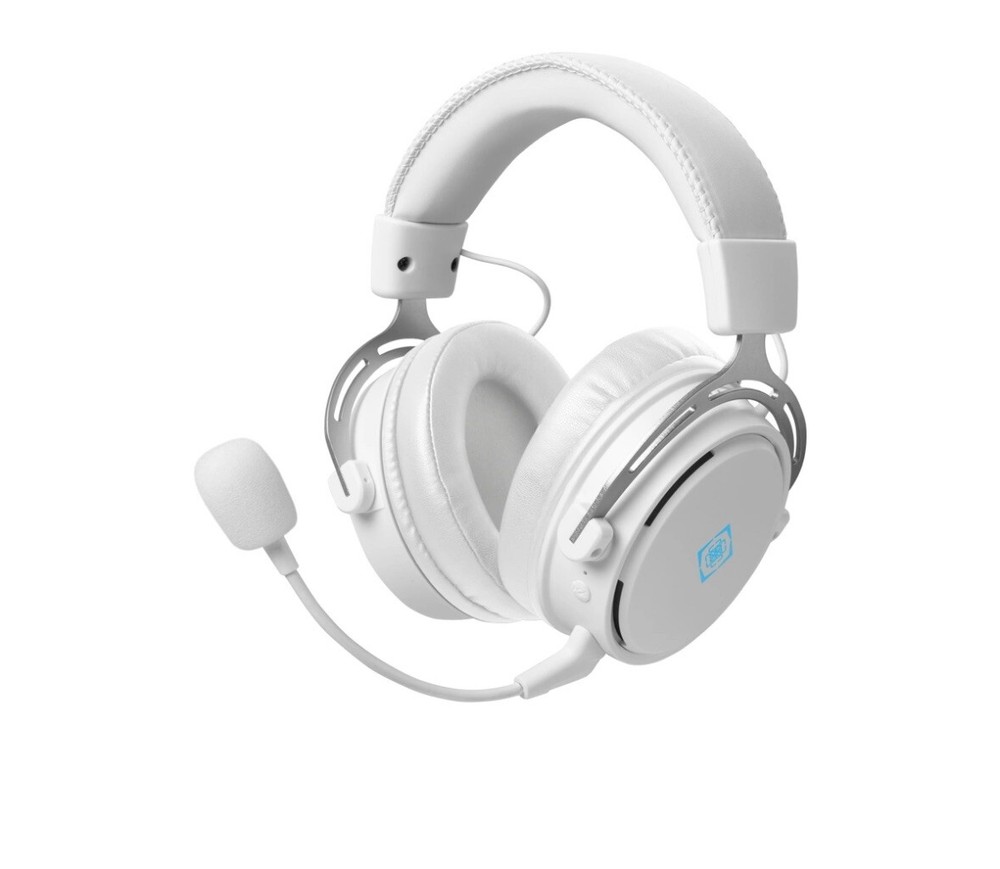 DELTACO GAMINGWH90 Wireless Gaming Headset White Line