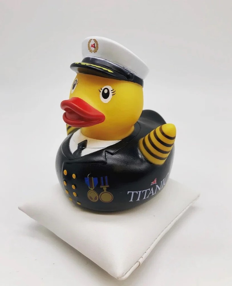 Titanic 1912 Captain Toy Rubber Duck