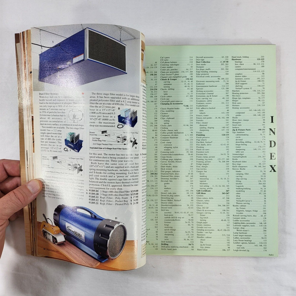 2000-2001 Lee Valley Woodworking Tools Catalog - New Old Stock