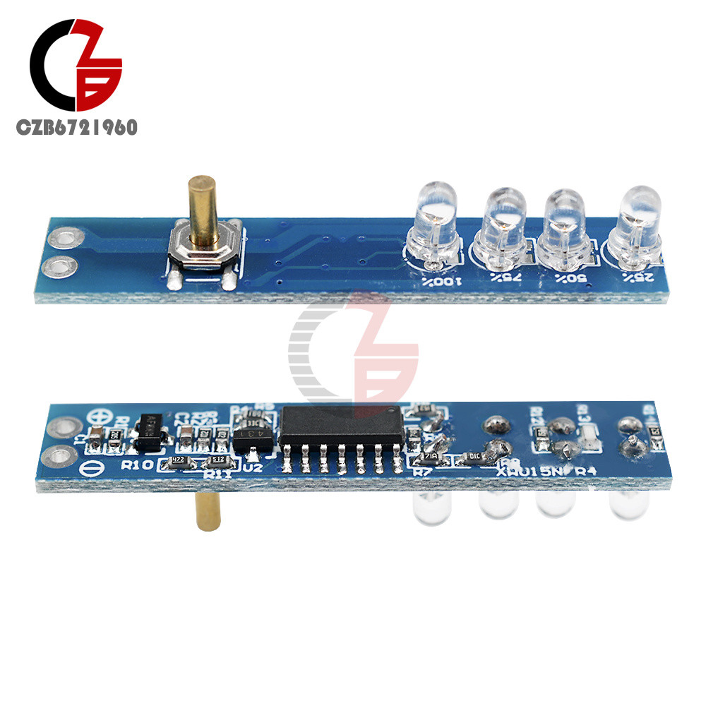 1S Li-ion Battery Capacity Indicator Module LED Display Board Power Level Panel