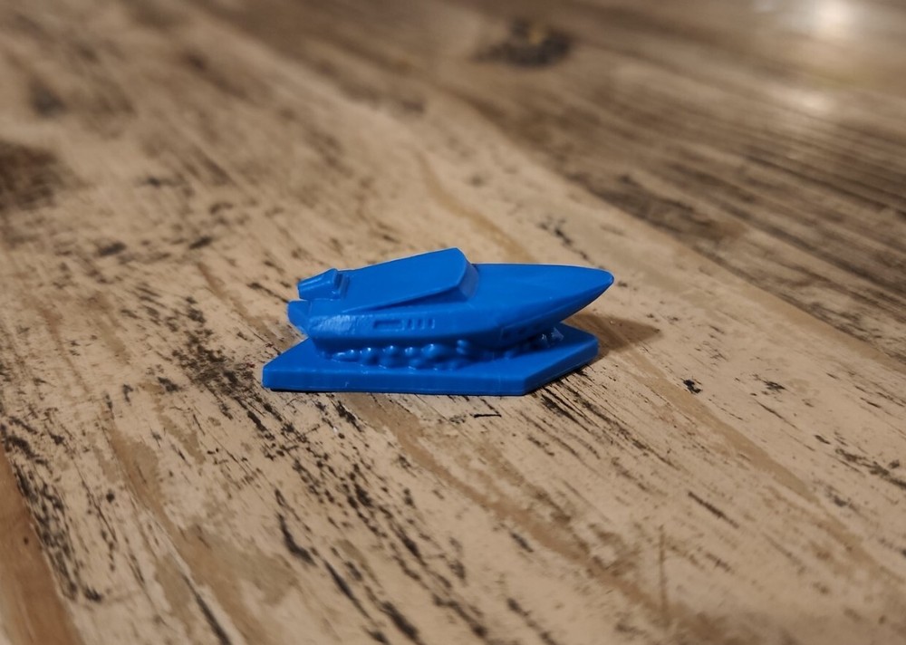 MONOPOLY SPEED 2018 Hasbro  Replacement MOVER TOKEN Blue Boat