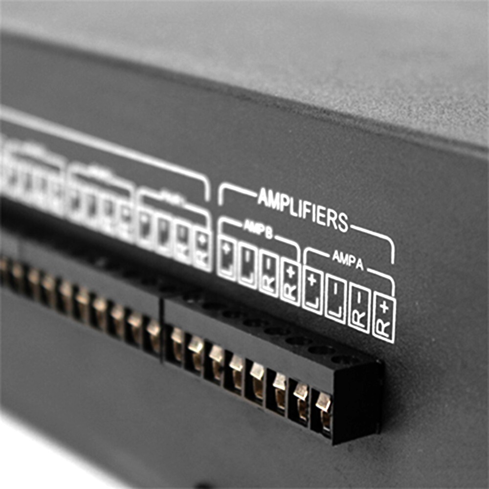 *USED* Saga Elite™ 12-Zone Dual Source Stereo Speaker Selector (Black)