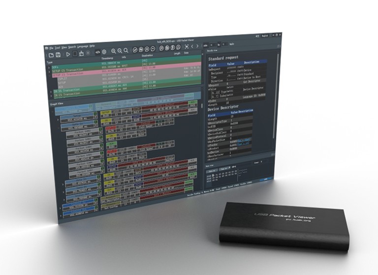 New Portable USB Protocol Analyzer USB Packet Viewer
