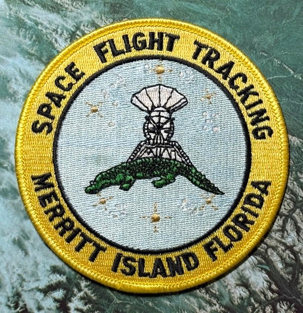 SPACE FLIGHT TRACKING PATCH