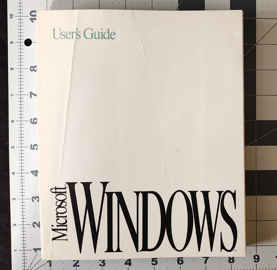 Vintage Microsoft Windows Version 3.1 User Guide for Acer Computers 1992