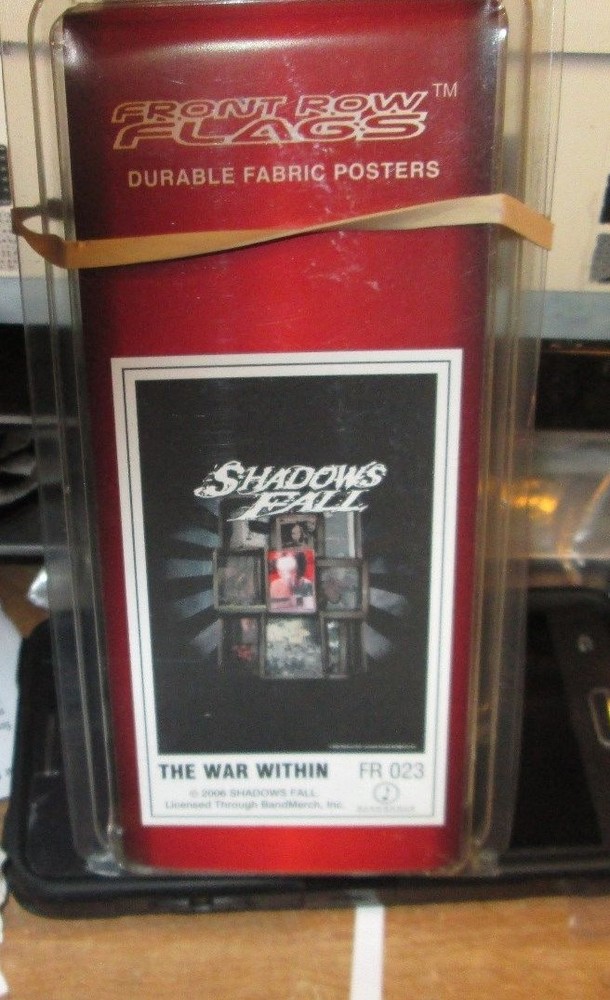 SHADOWS FALL AGAINST TEXTILE POSTER FLAG  RARE NEW SEALED WAR WITHIN