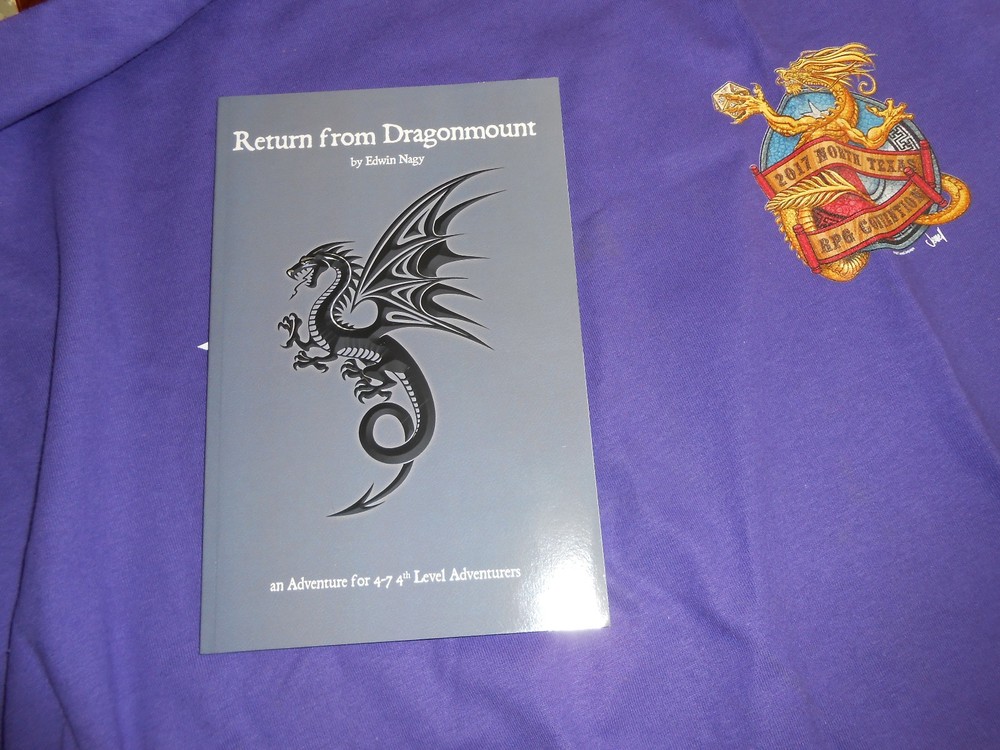 D&D Return From Dragonmount NTRPG Con 2017 Release Old School!