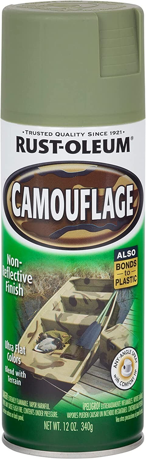 Rust-Oleum 269038 Specialty Camouflage Spray Pack, 12-Ounce, 6-Pack CAMO