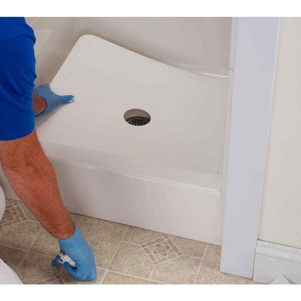 Napco NuTub Shower Bathtub Base Floor Repair Kit Inlay 22" X 40" White