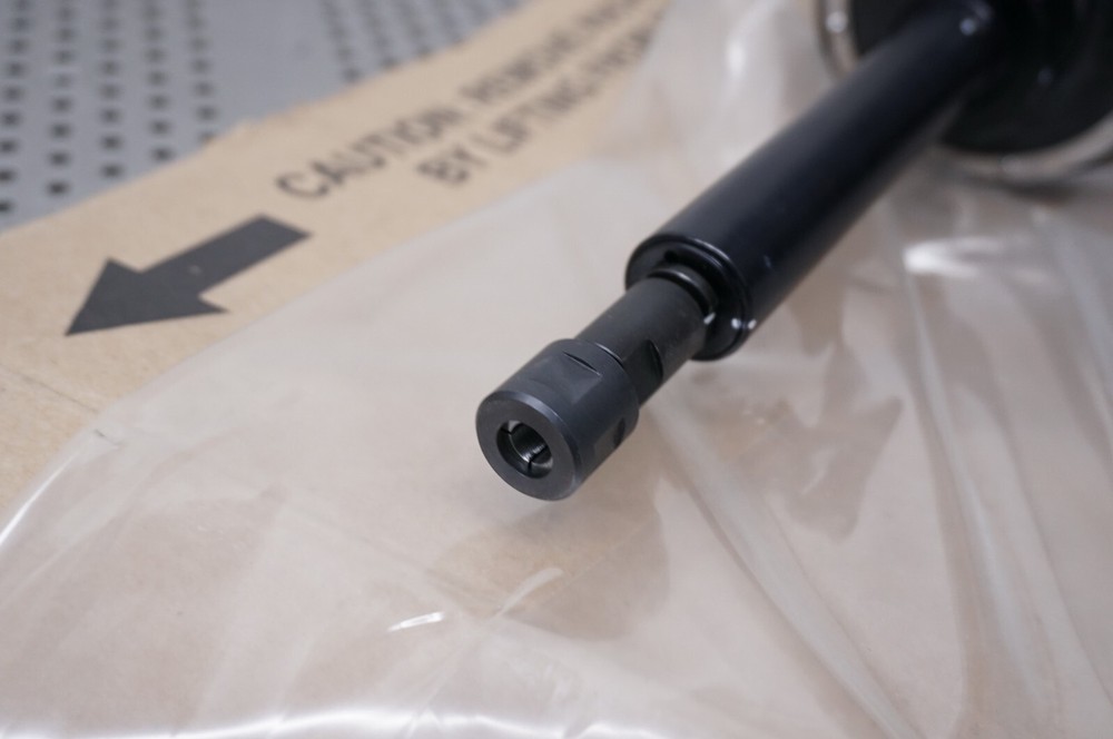 SCHUNK MFT-R 390 Pneumatically Driven Brushing Deburring Spindle 1451627 New