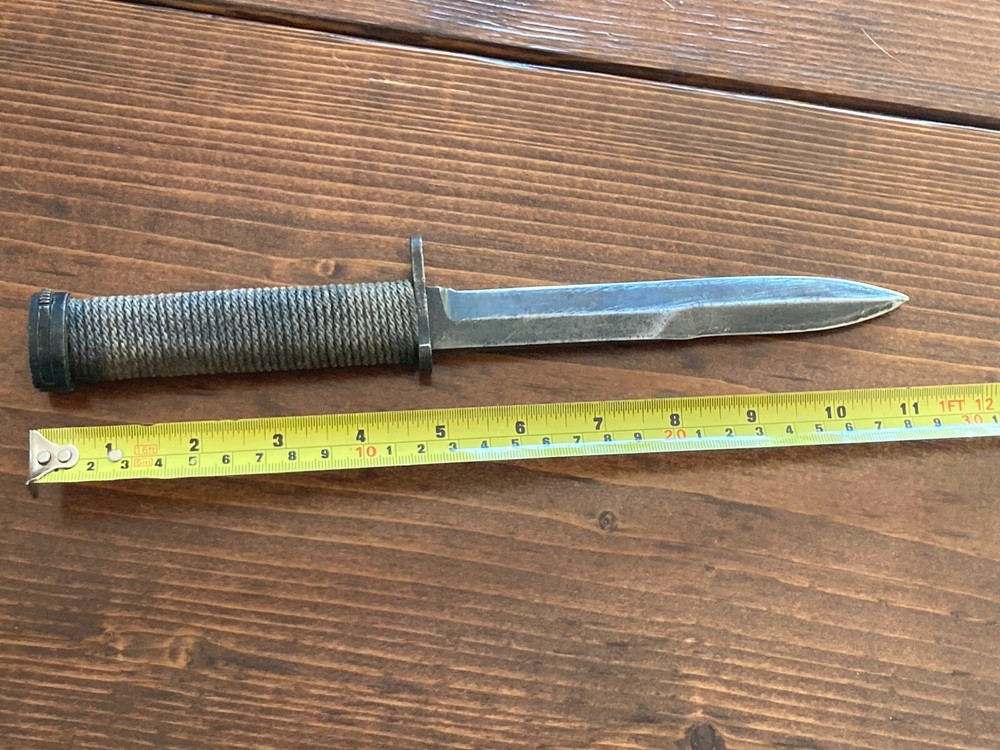 WWII US Fighting Knife Theater Altered