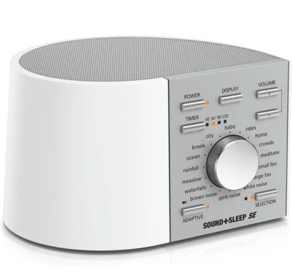 Adaptive Sound Technologies + Sleep 1 Count  White/Silver