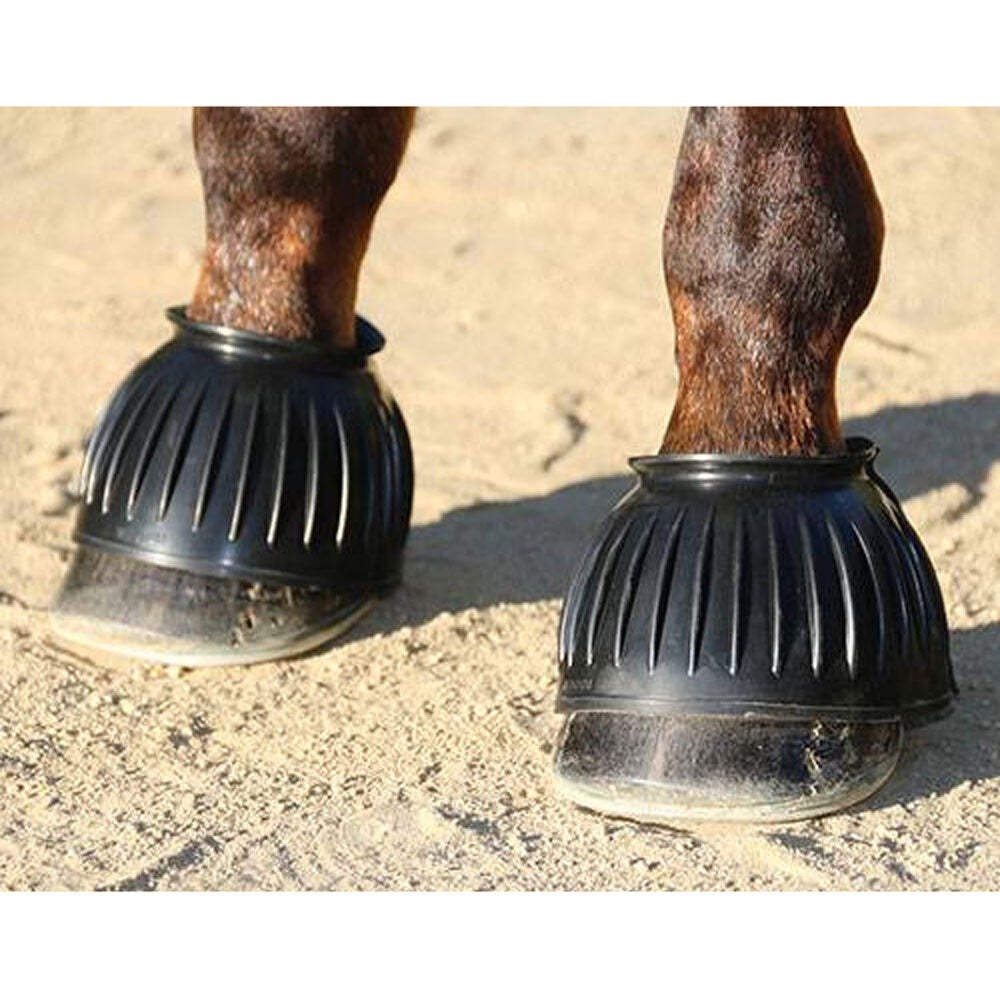 BBR10 Professional’s Choice Ribbed Rubber Pull On Bell Boots NEW