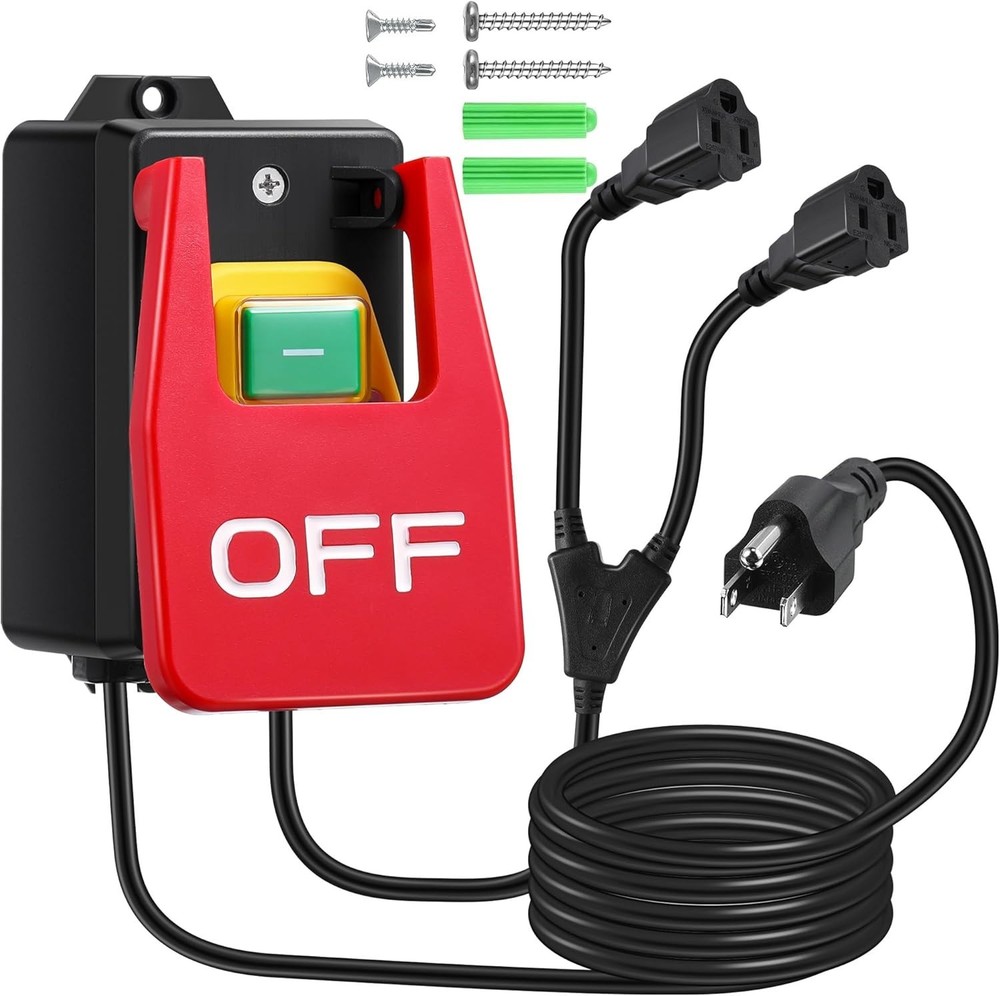 High-Quality Router Switch with Hands-Free Operation for Workshop Safety