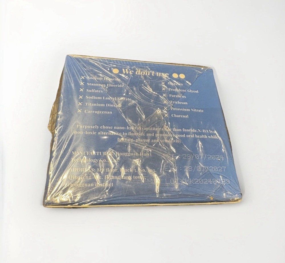 2 Pack Nob Toothpaste Tablets 124 Tablets Total