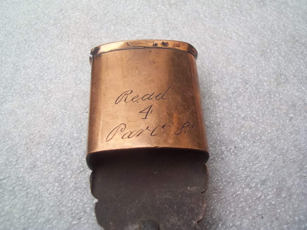 Antique 18th Century "Read" British Military Scabbard Fitting