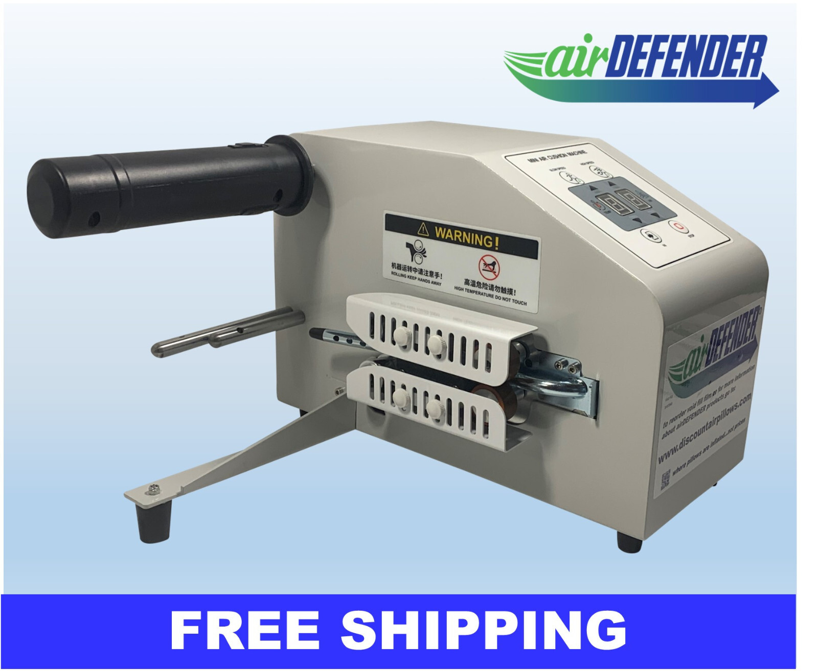 airINFINITY II Air Cushion Machine for inflating air cushion void fill