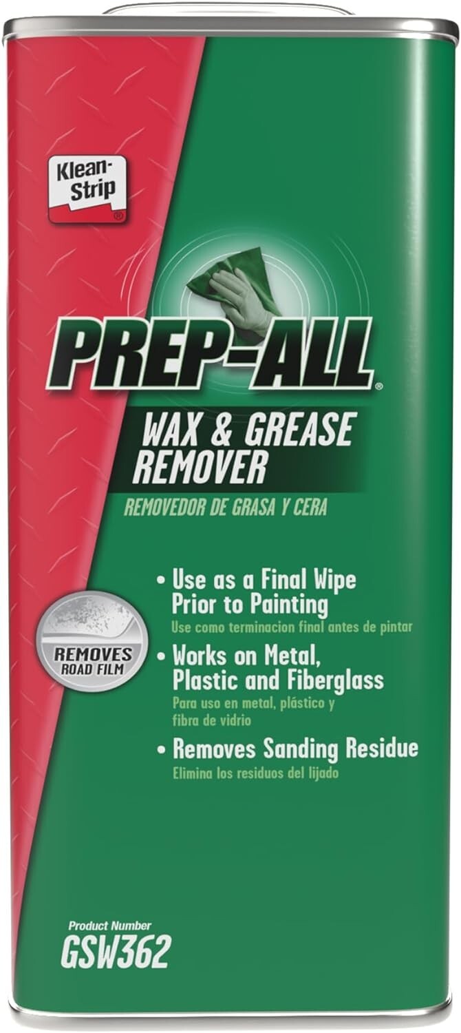 New Klean-Strip GSW362, Prep-All Wax and Grease Gallon, Free Shipping