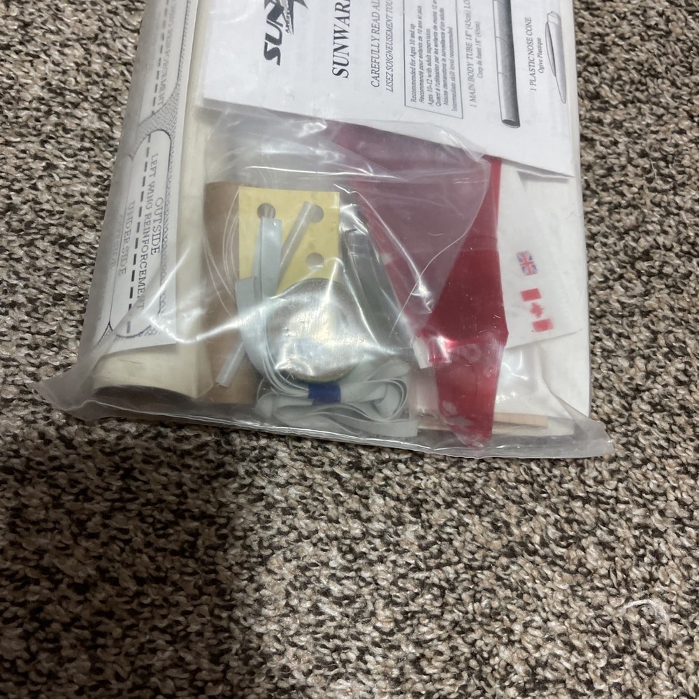 Sunward The Phoenix Rocket Fighter Flying Model Rocket Kit - Sealed, OOP