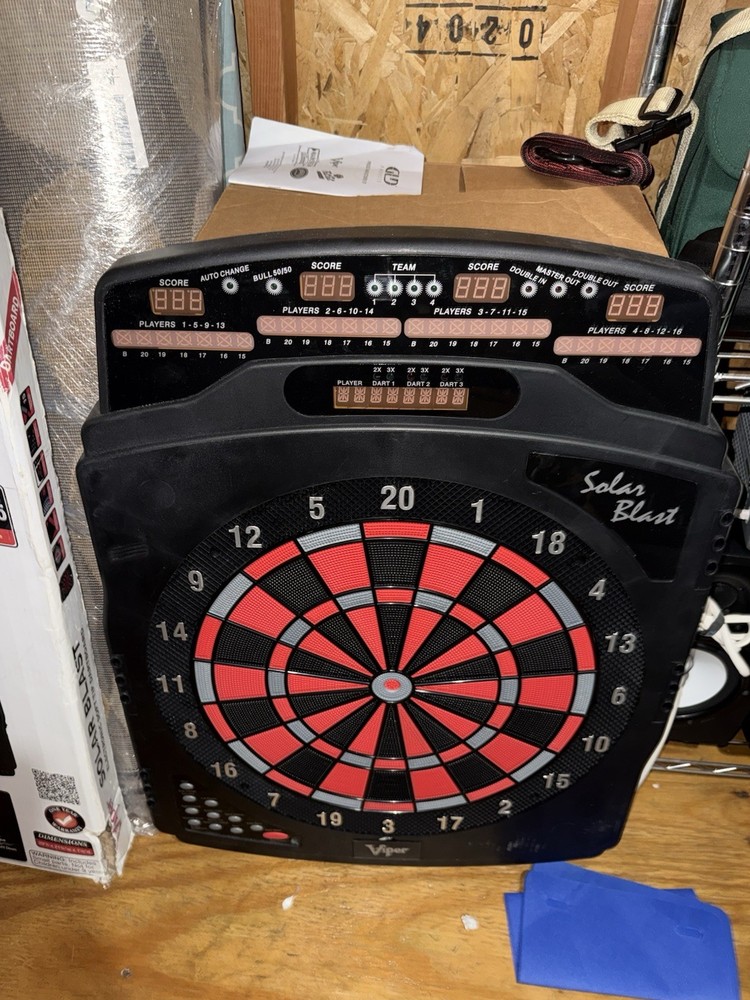 Viper Solar Blast Electronic Soft Tip Dartboard