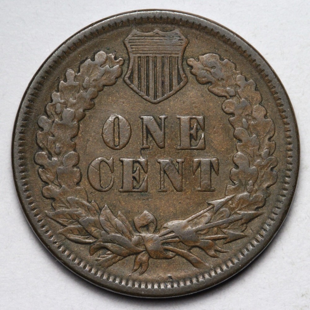 1893 Indian Head Cent Penny VF E179 ZL