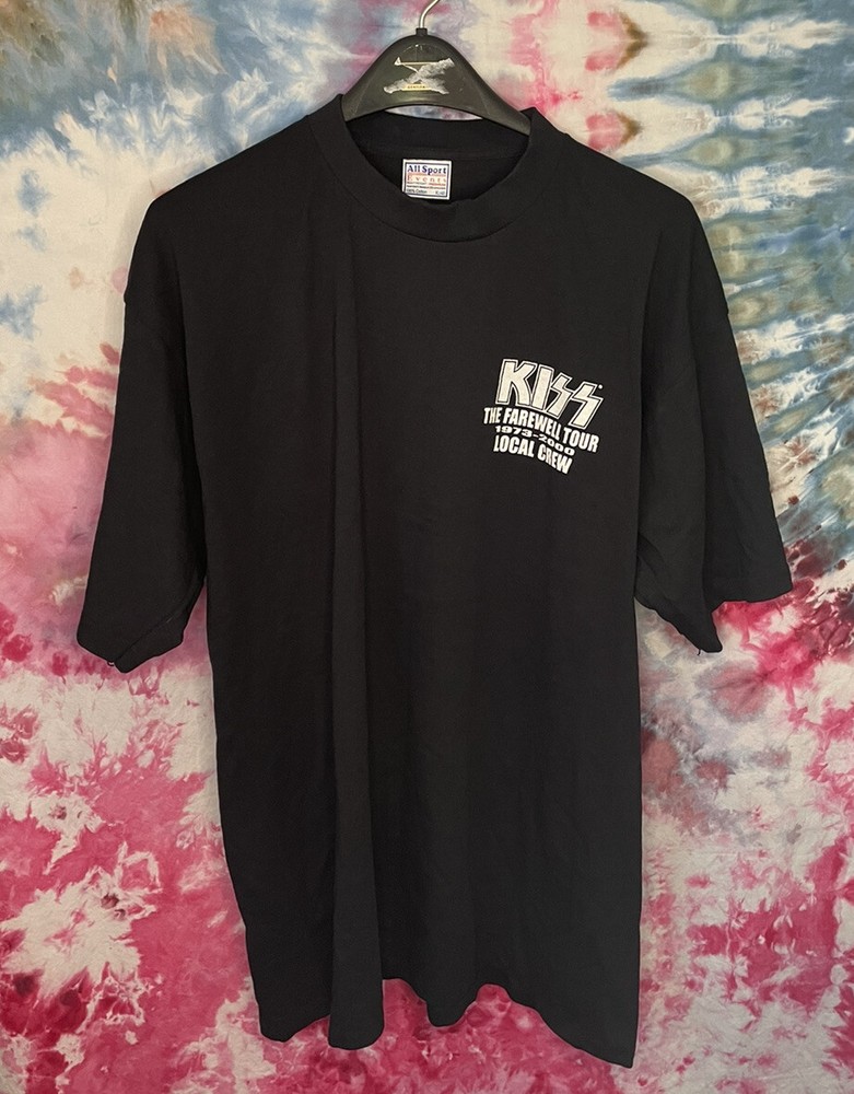 KISS Crew Shirt Farwell Tour