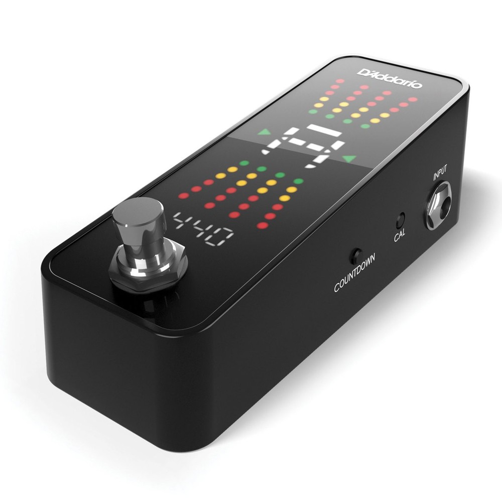 D'Addario Chromatic Pedal Tuner Plus