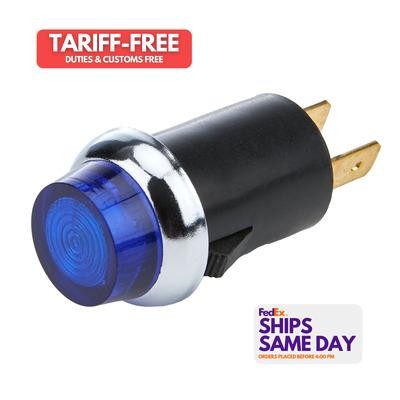 Allstar ALL99063, One Warning Light Assy Blue High Performance & Racing Parts