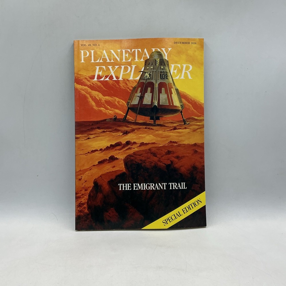 Planetary Explorer: The Emigrant Trail December 2038, General Dynamics 1988 MINT