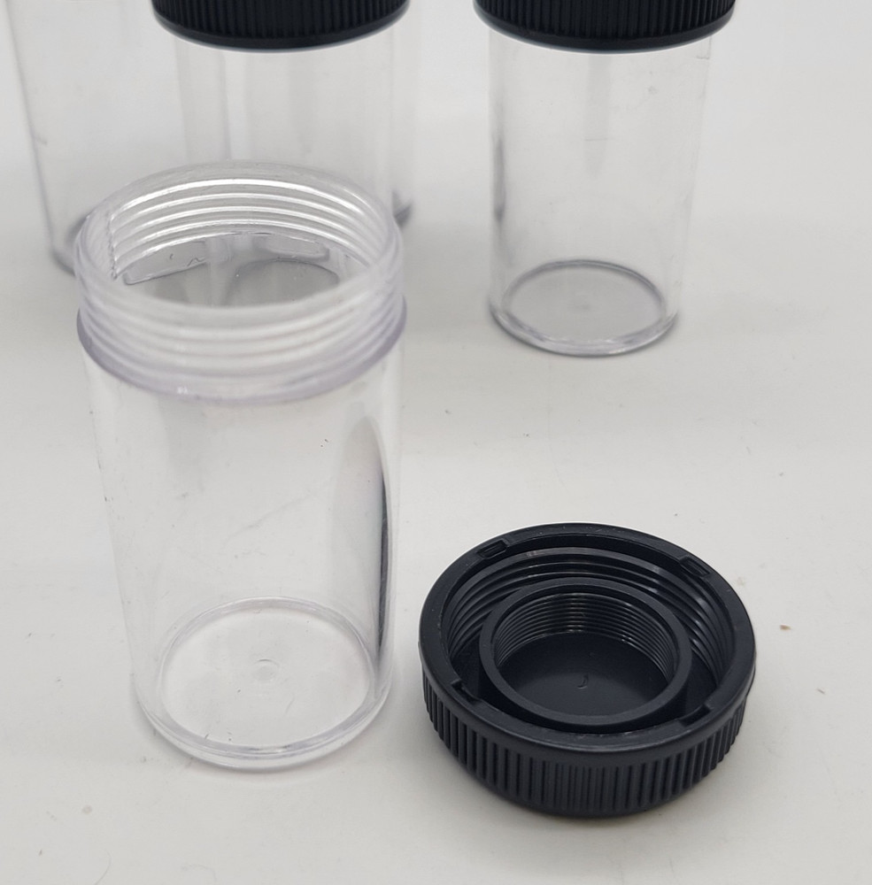 Microscope Objective Case Set of 5 Cases for RMS Thread Olympus Nikon Zeiss