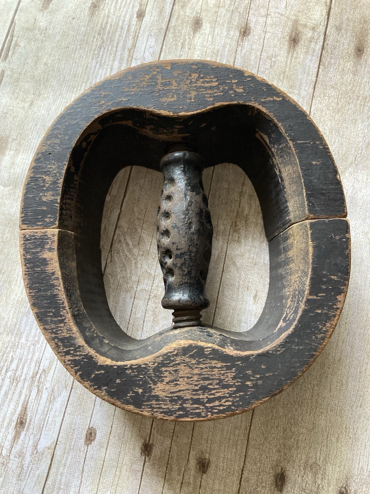 Vintage Wooden Hat Stretcher Size Not Marked Adjustable Millinery Tool