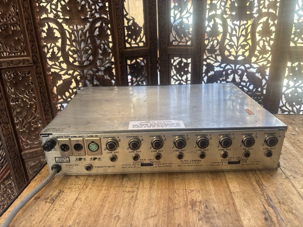 Altec Lansing 1678C 8 Channel Automatic Microphone Mixer