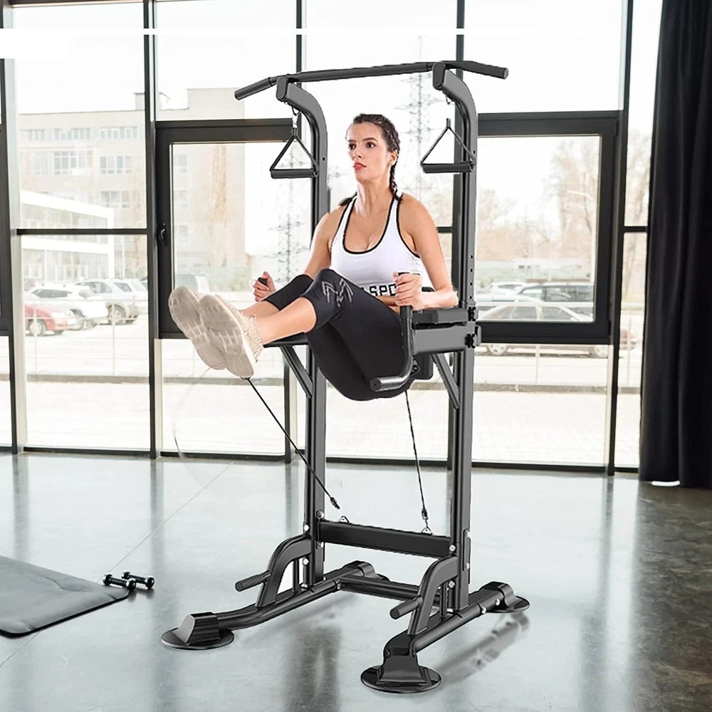 Power Tower Gym Heavy duty Pull Rod Power Tower Adjustable Tilting Station