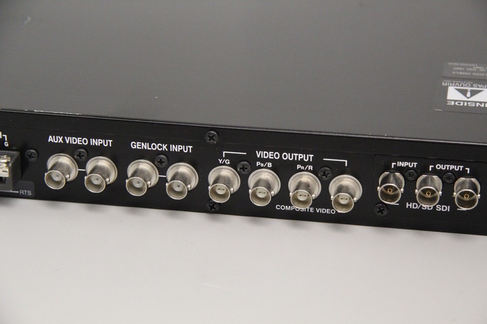 JVC RM-HP790DU Camera Remote Control Unit Rack Mount Missing Knobs/Buttons